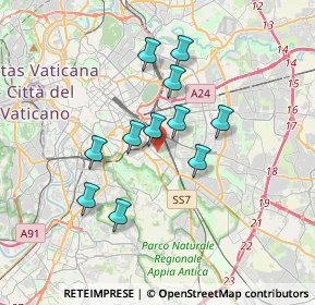 Mappa , 00181 Roma RM, Italia (3.05455)