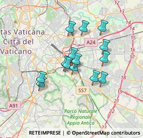 Mappa , 00181 Roma RM, Italia (2.81714)