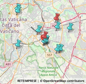 Mappa , 00181 Roma RM, Italia (3.36692)