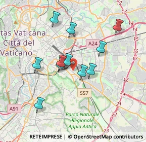Mappa , 00181 Roma RM, Italia (3.34909)