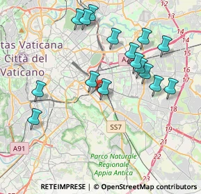 Mappa , 00181 Roma RM, Italia (4.27875)