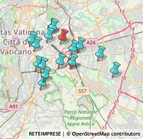 Mappa , 00181 Roma RM, Italia (3.47875)