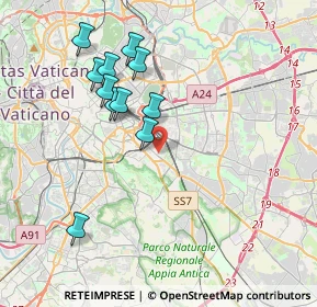 Mappa , 00181 Roma RM, Italia (3.89909)
