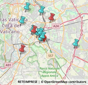 Mappa , 00181 Roma RM, Italia (3.44917)