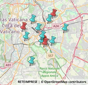 Mappa , 00181 Roma RM, Italia (2.99833)