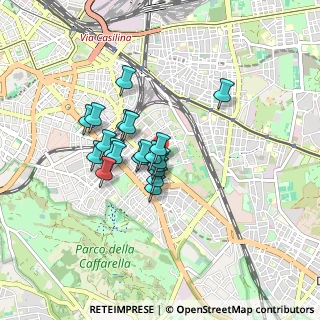 Mappa Via Don Rua, 00181 Roma RM, Italia (0.6475)