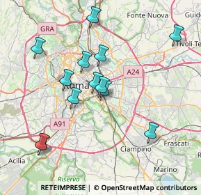 Mappa , 00181 Roma RM, Italia (7.75154)