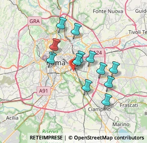 Mappa , 00181 Roma RM, Italia (6.105)