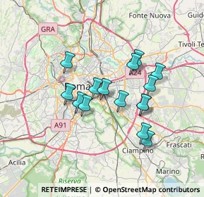 Mappa , 00181 Roma RM, Italia (6.06933)