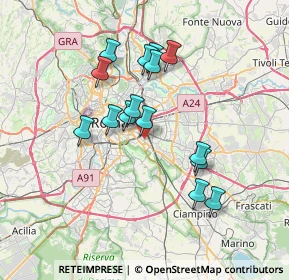 Mappa , 00181 Roma RM, Italia (6.61733)