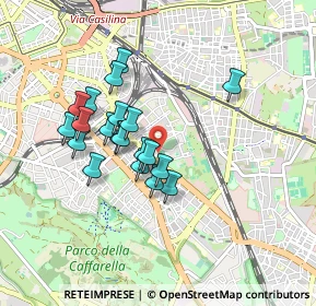 Mappa Via Don Rua, 00181 Roma RM, Italia (0.78)