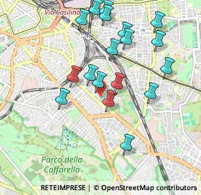 Mappa , 00181 Roma RM, Italia (1.01889)