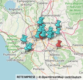 Mappa , 00181 Roma RM, Italia (9.7325)