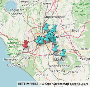 Mappa , 00181 Roma RM, Italia (7.09833)