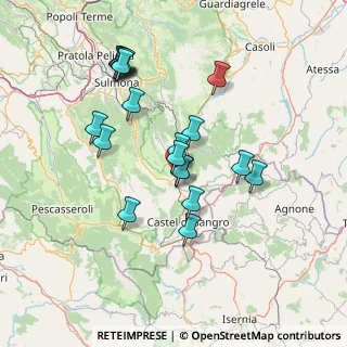 Mappa Via S. Vito, 67036 Rivisondoli AQ, Italia (14.5105)