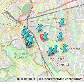 Mappa Largo Raffaele Pettazzoni, 00177 Roma RM, Italia (1.57824)