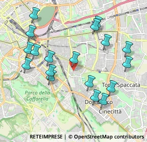 Mappa Largo Raffaele Pettazzoni, 00177 Roma RM, Italia (2.25278)