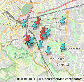 Mappa Largo Raffaele Pettazzoni, 00177 Roma RM, Italia (1.36071)