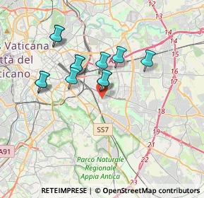 Mappa Largo Raffaele Pettazzoni, 00177 Roma RM, Italia (3.3225)