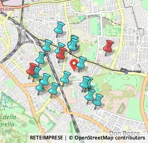 Mappa Largo Raffaele Pettazzoni, 00177 Roma RM, Italia (0.824)