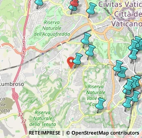 Mappa Via dei Malaspina, 00163 Roma RM, Italia (3.1045)
