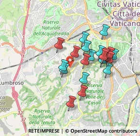 Mappa Via dei Malaspina, 00163 Roma RM, Italia (1.6015)