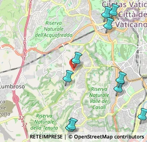 Mappa Via dei Malaspina, 00163 Roma RM, Italia (3.10833)