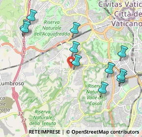 Mappa Via dei Malaspina, 00163 Roma RM, Italia (2.38364)