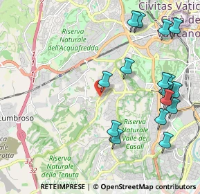 Mappa Via dei Malaspina, 00163 Roma RM, Italia (2.57125)