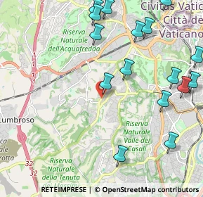 Mappa Via dei Malaspina, 00163 Roma RM, Italia (2.80375)