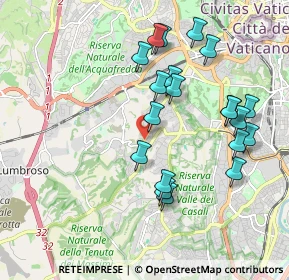 Mappa Via dei Malaspina, 00163 Roma RM, Italia (2.0705)