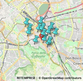 Mappa Viale Furio Camillo, 00181 Roma RM, Italia (1.0375)