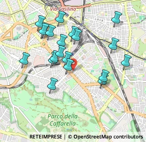 Mappa Viale Furio Camillo, 00181 Roma RM, Italia (0.9635)
