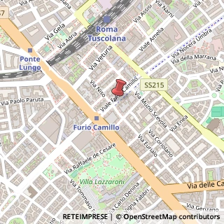 Mappa Viale Furio Camillo,  50, 00181 Roma, Roma (Lazio)