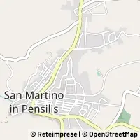 Hartă San Martino in Pensilis
