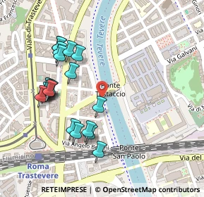 Mappa Ponte Testaccio, 00153 Roma RM, Italia (0.268)