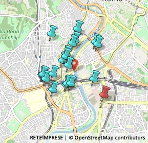 Mappa Ponte Testaccio, 00153 Roma RM, Italia (0.723)