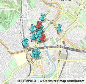 Mappa Ponte Testaccio, 00153 Roma RM, Italia (0.5935)