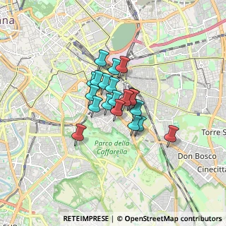 Mappa Via Carlo Sigonio, 00179 Roma RM, Italia (1.03)