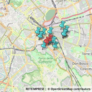 Mappa Via Carlo Sigonio, 00179 Roma RM, Italia (1.0975)