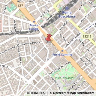 Mappa Via Gino Capponi,  15, 00179 Roma, Roma (Lazio)