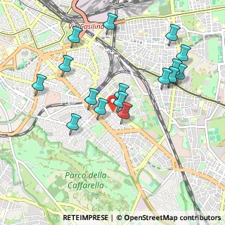 Mappa Via Manlio Capitolino, 00181 Roma RM, Italia (1.0475)