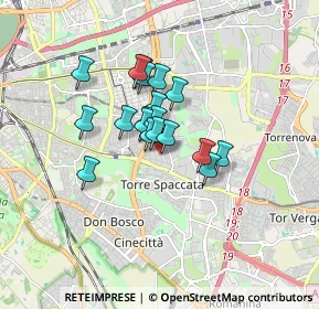 Mappa Via del Grano, 00172 Roma RM, Italia (1.20632)