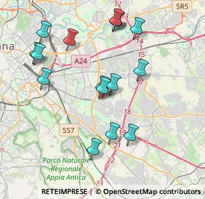 Mappa Via degli Oleandri, 00172 Roma RM, Italia (4.2375)