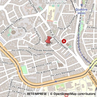 Mappa Via Fiorino Fiorini, 19, 00152 Roma, Roma (Lazio)