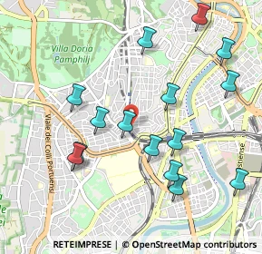 Mappa Via Cino da Pistoia, 00152 Roma RM, Italia (1.116)