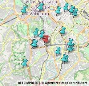 Mappa Via Cino da Pistoia, 00152 Roma RM, Italia (2.121)