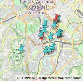 Mappa Via Guido Guinizelli, 00152 Roma RM, Italia (1.46429)