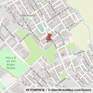 Mappa Via Santo Stefano Quisquina, 1, 00133 Roma, Roma (Lazio)