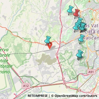 Mappa Piazza Fabrizio Napolitani, 00166 La Massimina-Casal Lumbroso RM, Italia (5.835)